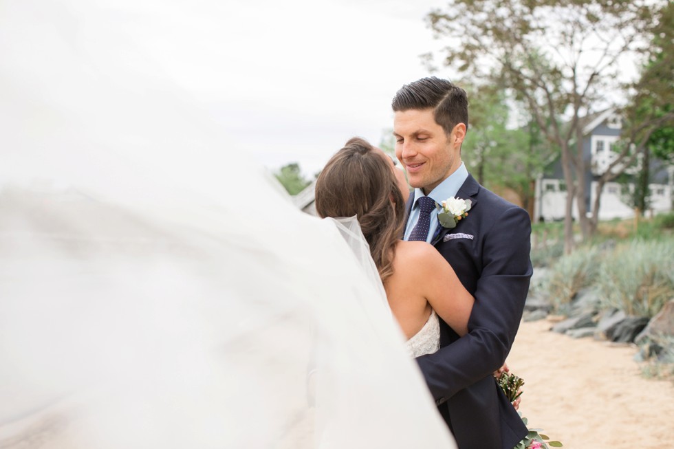 Chesapeake Bay beach wedding