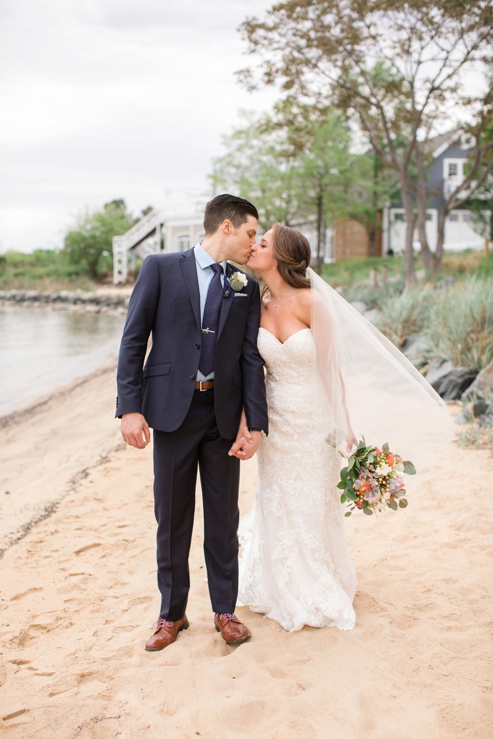 Chesapeake Bay beach wedding