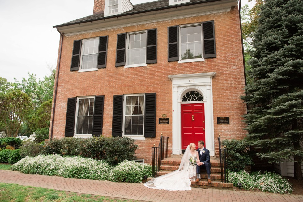 Easton Maryland wedding couple