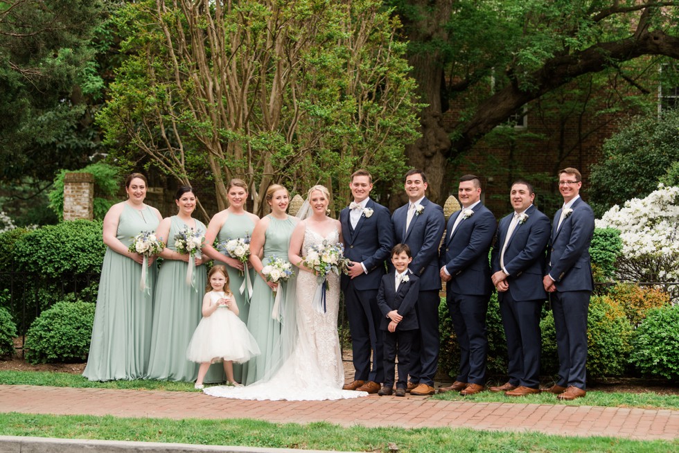 The Tidewater Inn wedding party