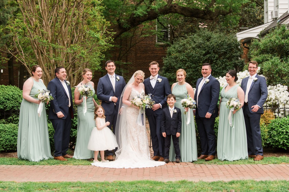 The Tidewater Inn wedding party