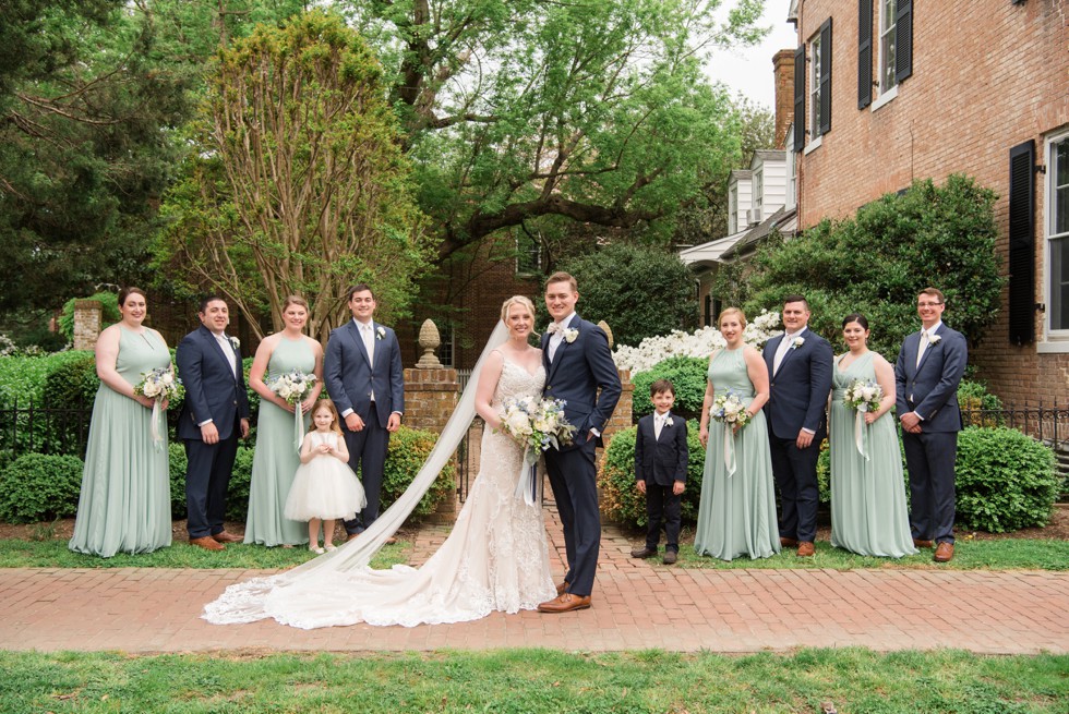 The Tidewater Inn wedding party