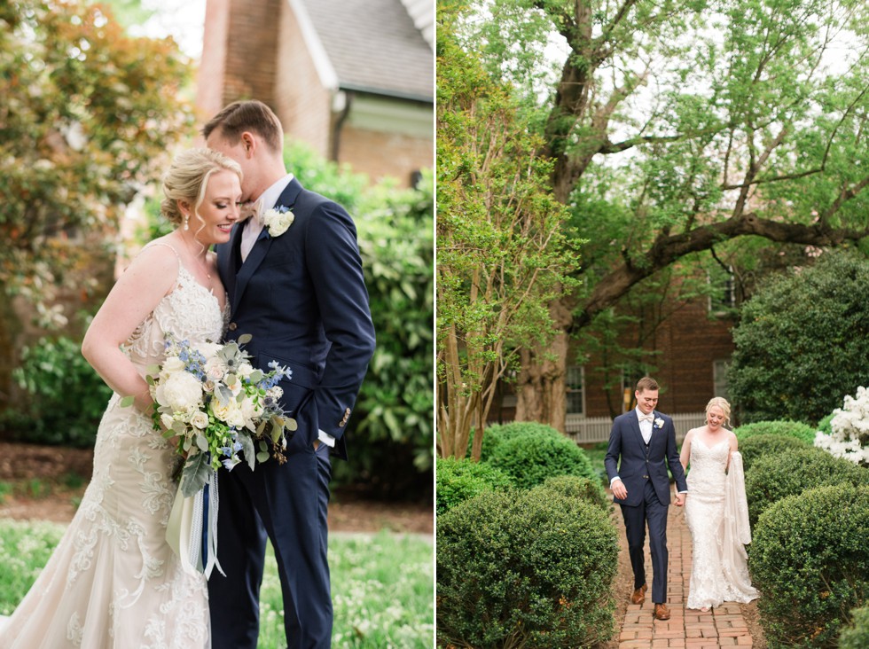 Easton Maryland Garden wedding photographers