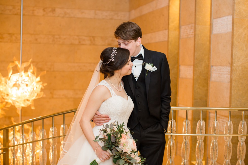 Four Seasons Hotel Baltimore couple portraits