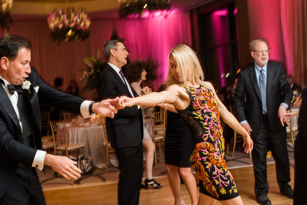 Four Seasons Hotel Baltimore wedding reception toasts