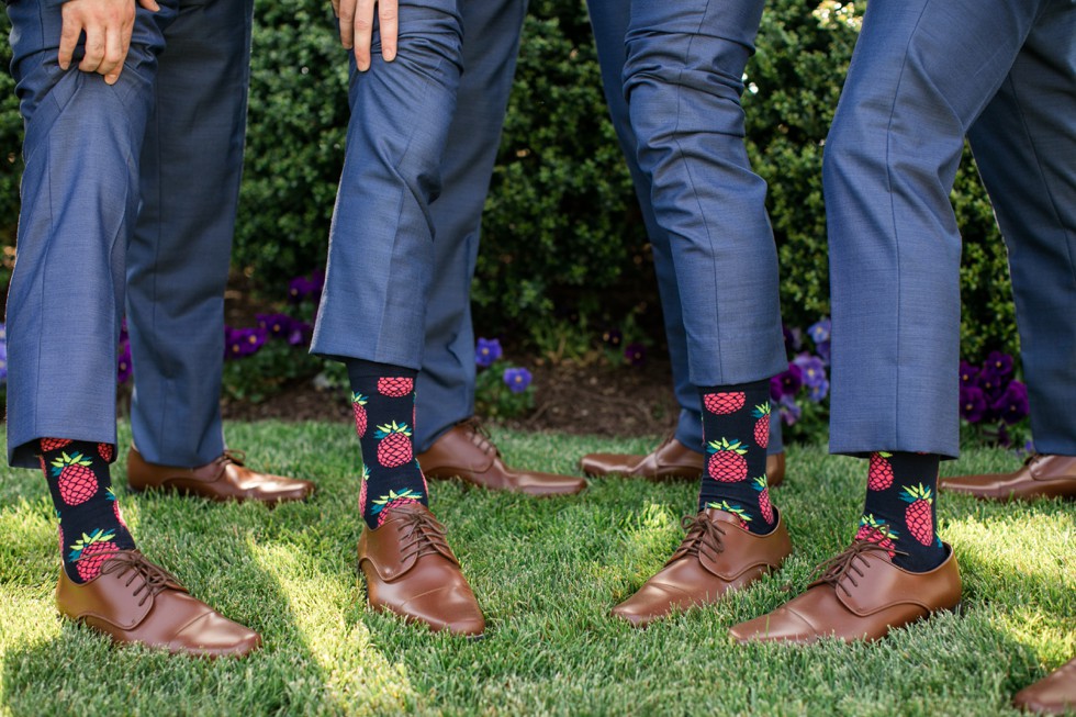 Capital Custom Clothier groomsmen socks