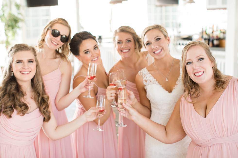 blush pink bridesmaid dress Weddington Way