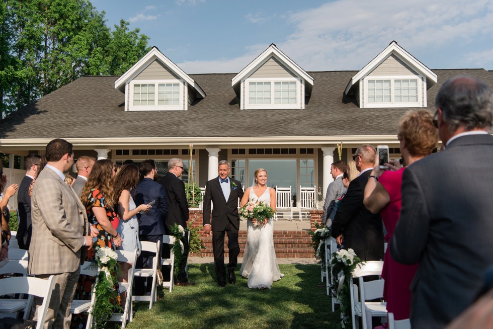 Beach House wedding ceremony