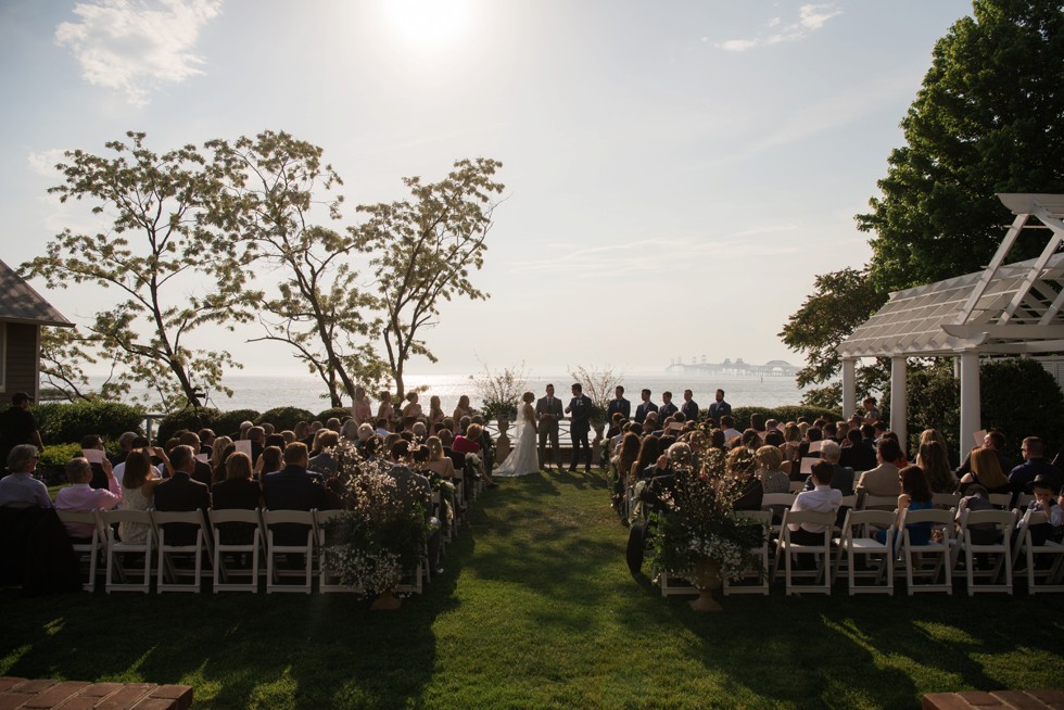 beach wedding ceremony