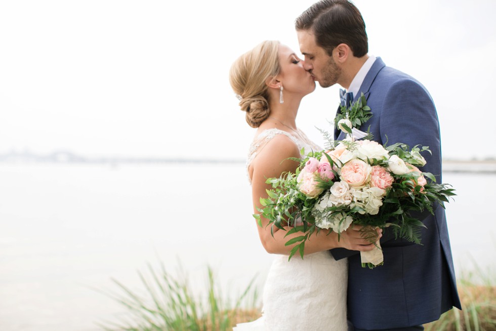 Monteray Farms floral bride and groom bouquet