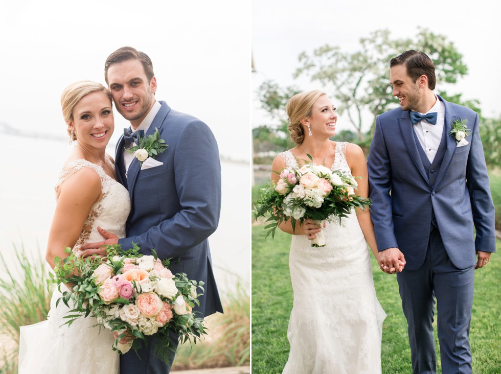 Monteray Farms floral bride and groom bouquet