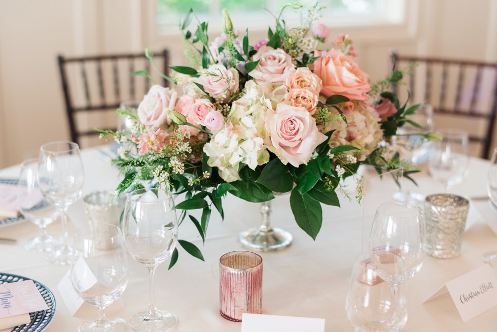 Eastern Shore wedding indoor reception