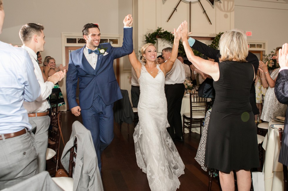 Eastern Shore wedding indoor reception