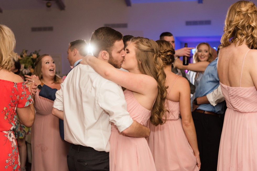 Chesapeake Bay Beach club wedding reception