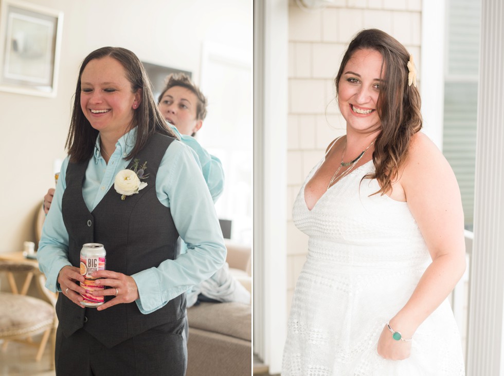 Fenwick Island beach house wedding