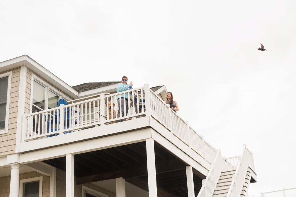 Fenwick Island beach house wedding