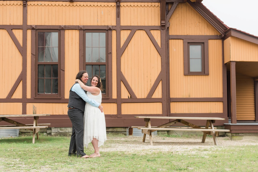 Indian River Life Saving Stations Rehoboth Beach Wedding