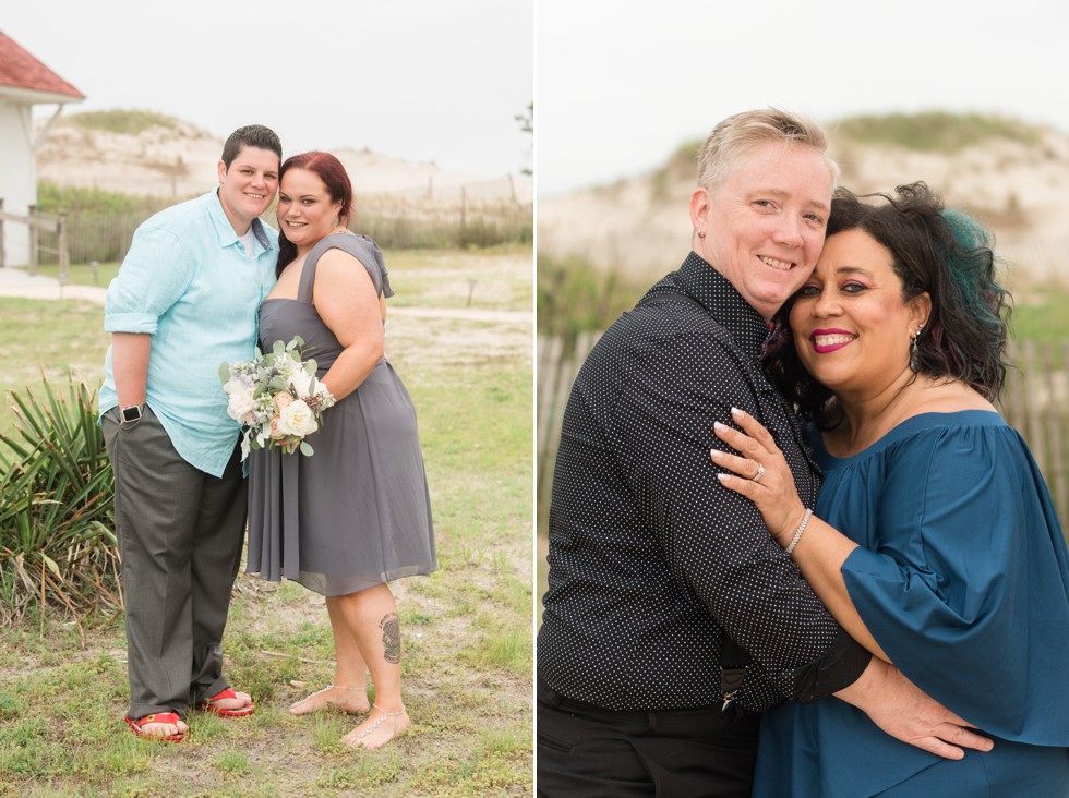 Indian River Life Saving Station brides wedding party