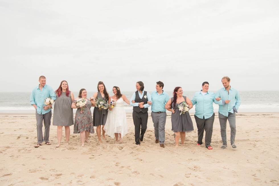 Rehoboth Beach wedding party