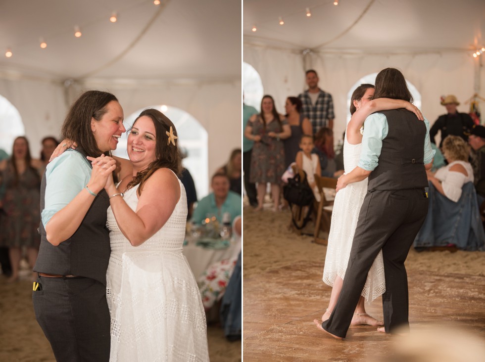 Rehoboth Delaware Beach Wedding Reception