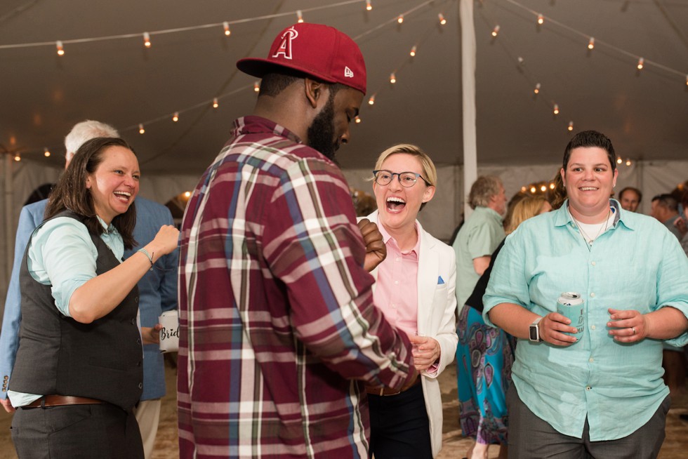 Indian River Life Saving Station wedding reception