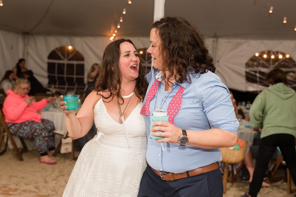 Indian River Life Saving Station wedding reception