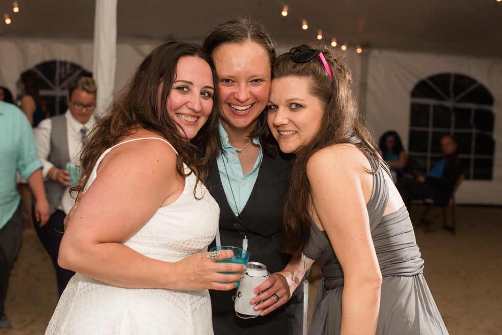 Indian River Life Saving Station wedding reception