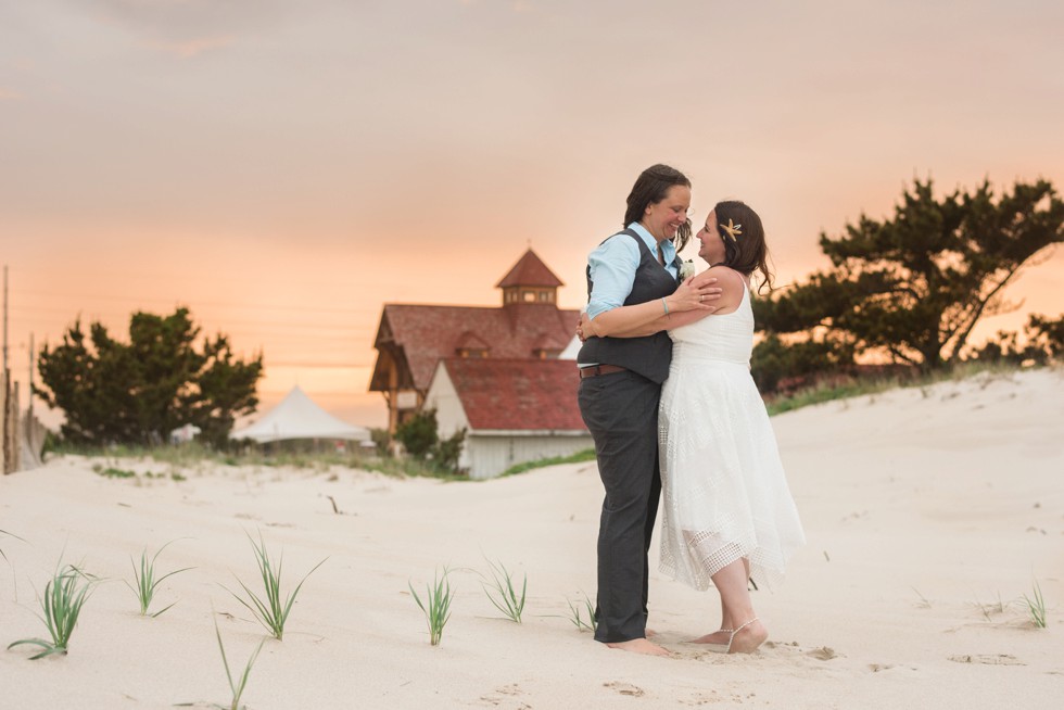 Rehoboth Beach wedding Rainbow