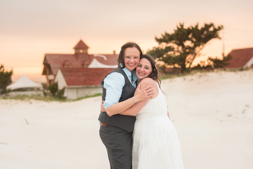 Rehoboth Beach wedding Rainbow