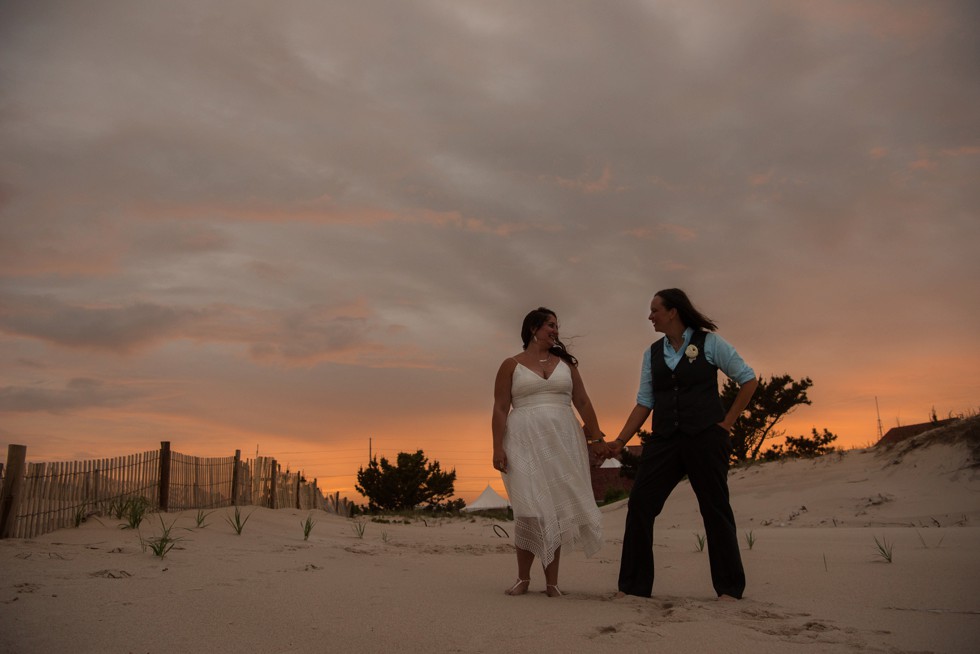 Rehoboth Beach wedding Rainbow