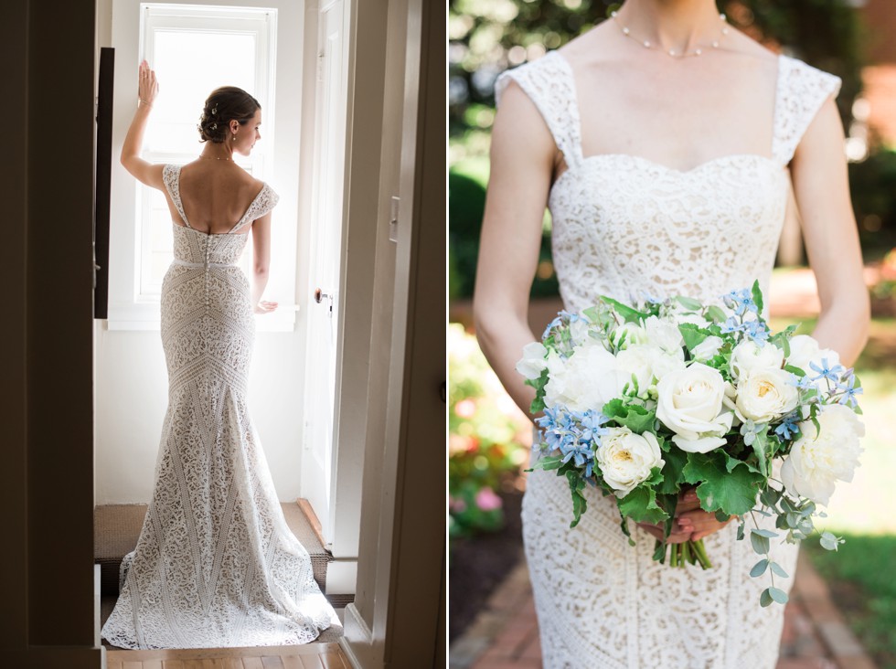 Historic Annapolis wedding bridal prep