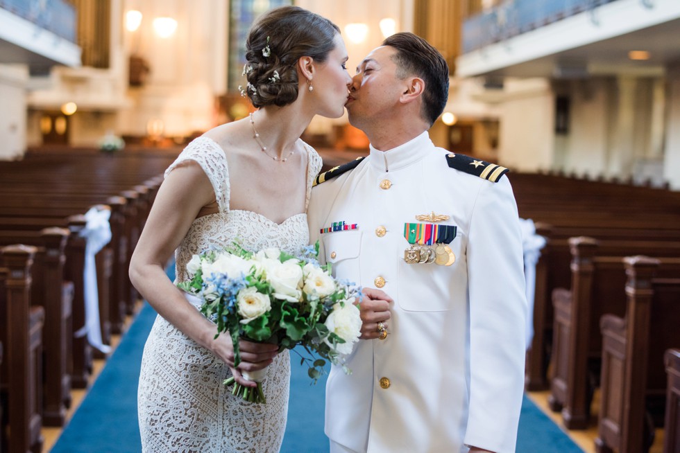 USNA Main Chapel Wedding Ceremony