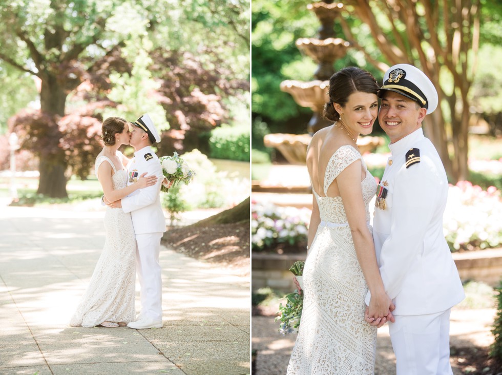 US Naval Academy Wedding party