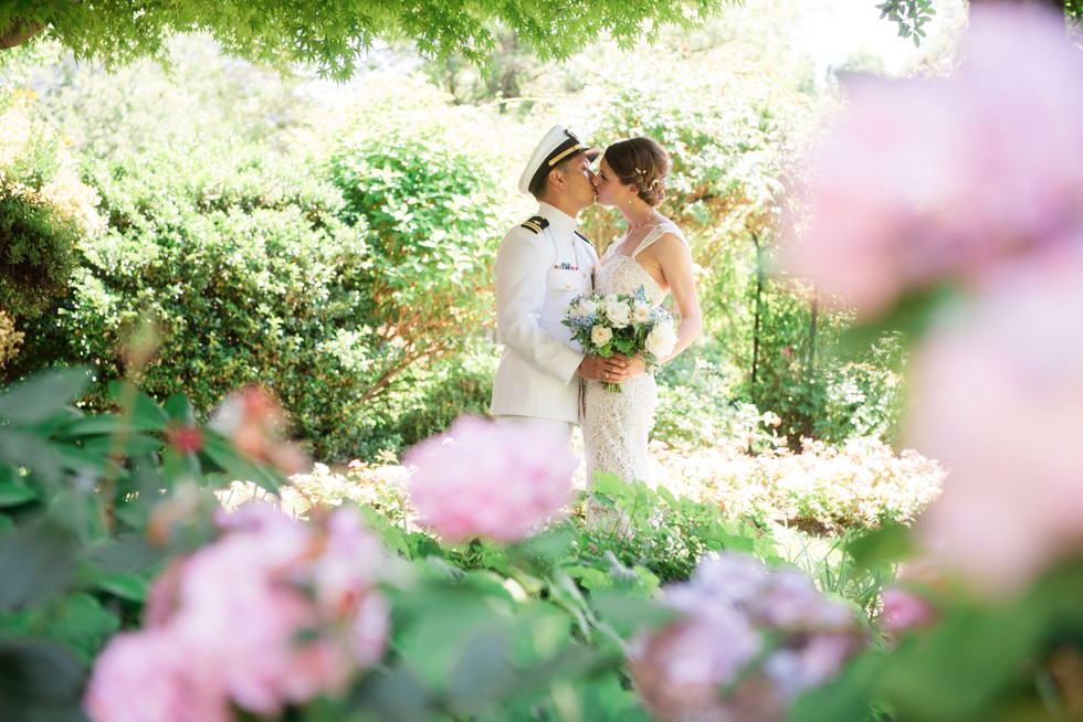 Buchanan Garden Naval Academy Wedding