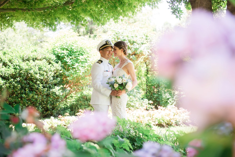 Buchanan Garden Naval Academy Wedding