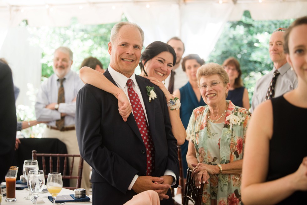 Historic Ogle Hall Outdoor Wedding Reception