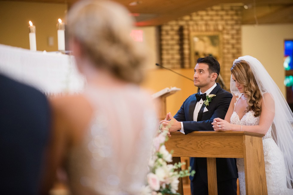 Indoor wedding ceremony Our Lady of Hope Blackwood NJ