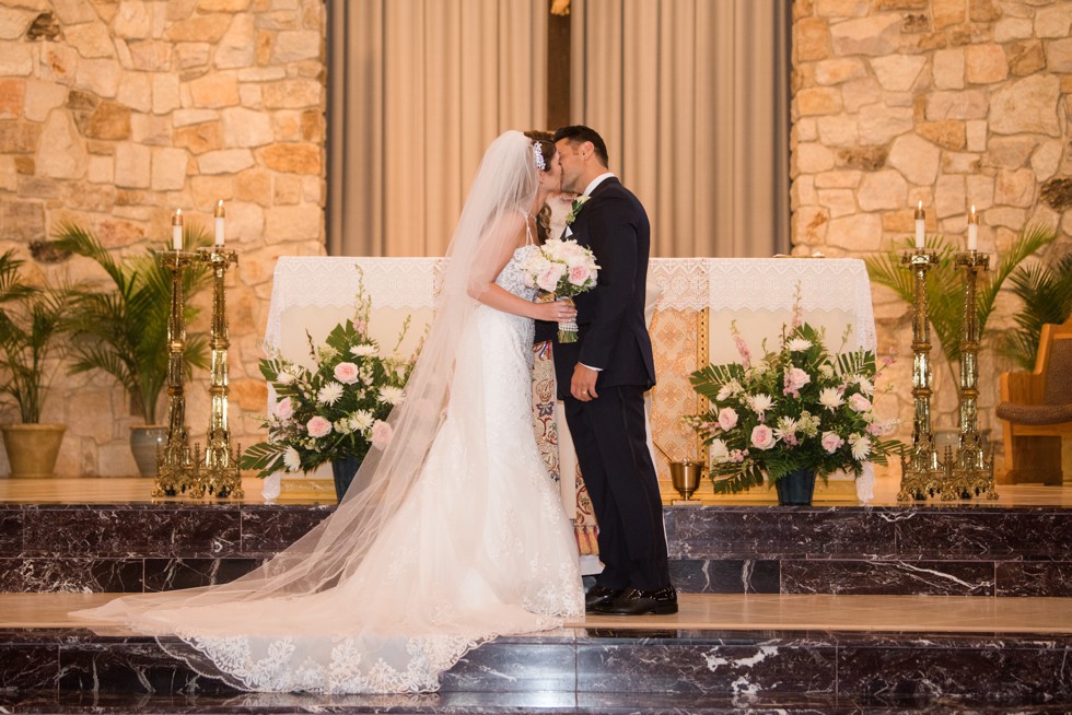 Indoor wedding ceremony Our Lady of Hope Blackwood NJ