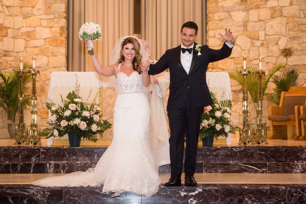 Indoor wedding ceremony Our Lady of Hope Blackwood NJ