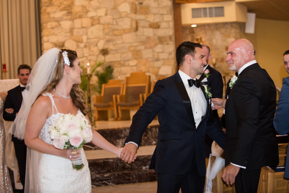 Indoor wedding ceremony Our Lady of Hope Blackwood NJ