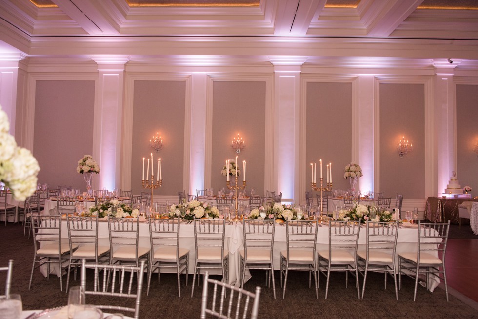 Ballroom at Ellis Preserve Finley Catering Ballroom reception