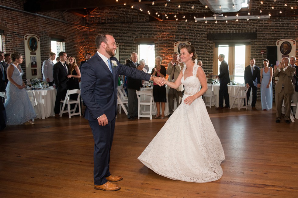 Fells Point Frederick Douglas Maritime Museum Wedding Reception