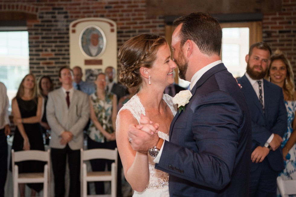 Fells Point Frederick Douglas Maritime Museum Wedding Reception