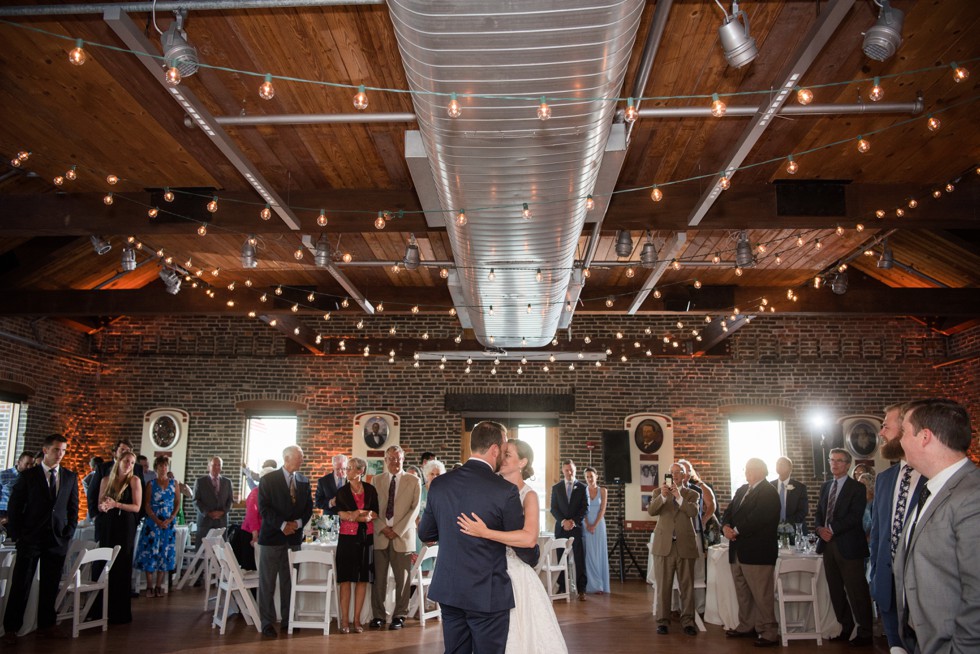 Fells Point Frederick Douglas Maritime Museum Wedding Reception