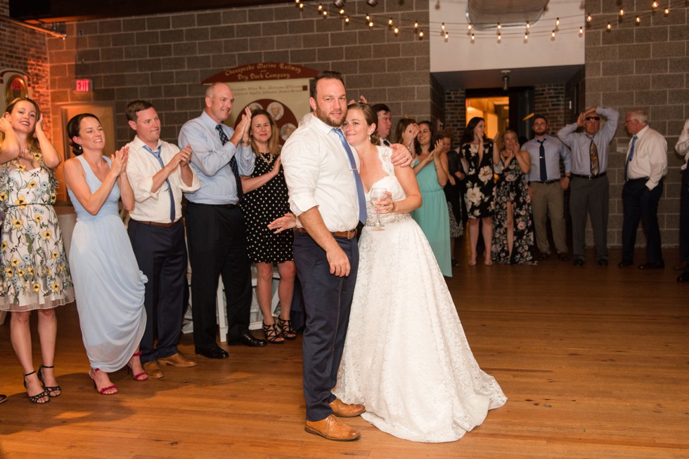 Fells Point Wedding Reception