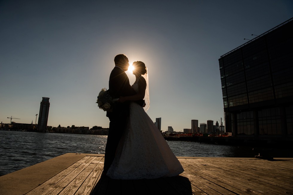 Frederick Douglas Maritime Museum Wedding Sunset