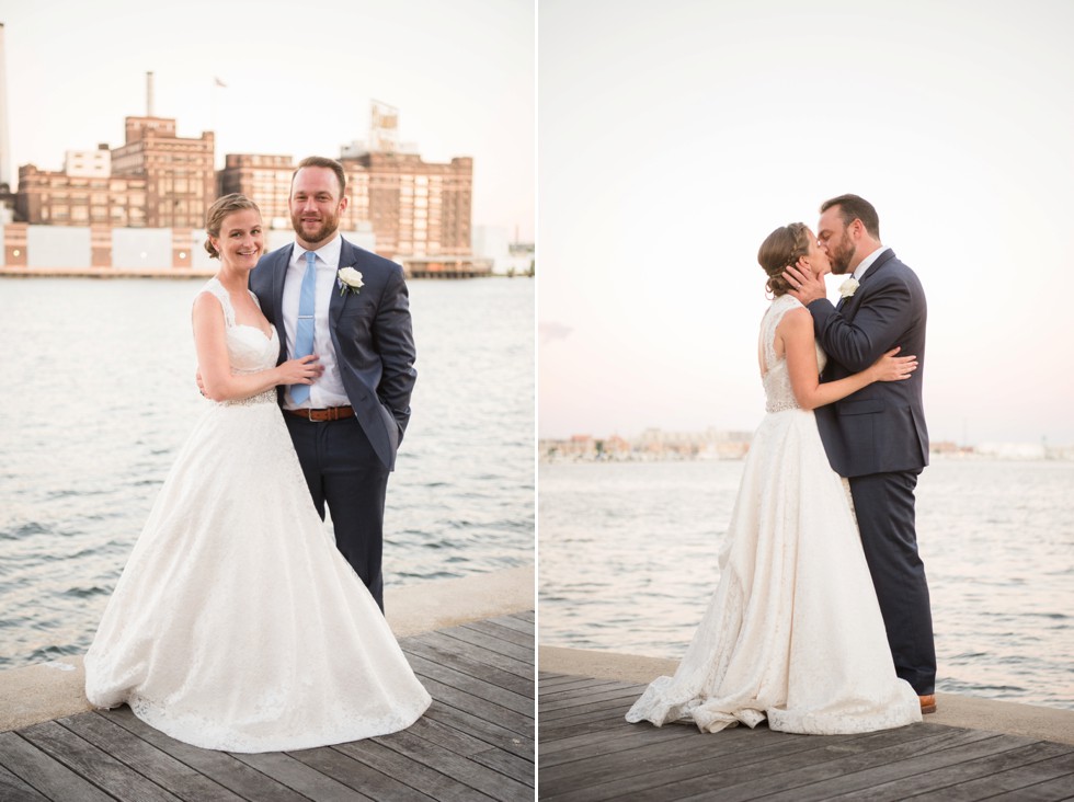 Frederick Douglas Maritime Museum Wedding Sunset