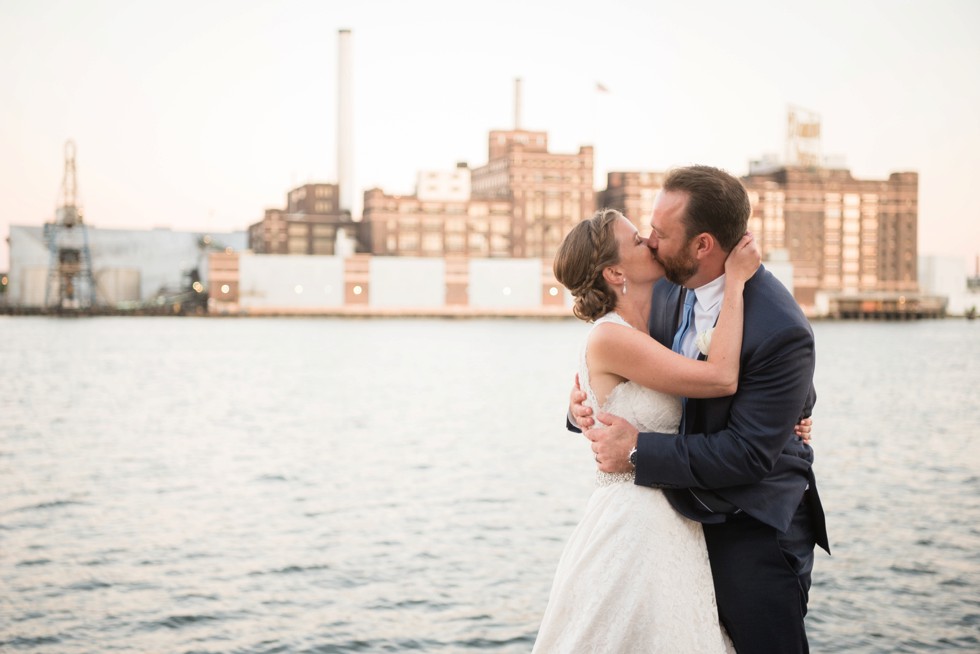 Frederick Douglas Maritime Museum Wedding Sunset