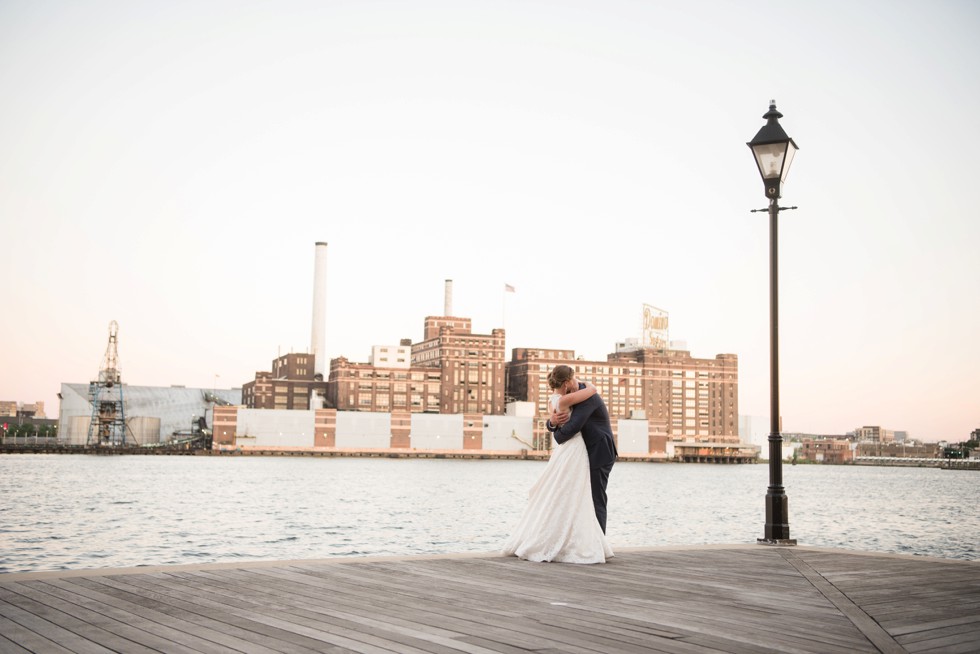 Frederick Douglas Maritime Museum Wedding Sunset