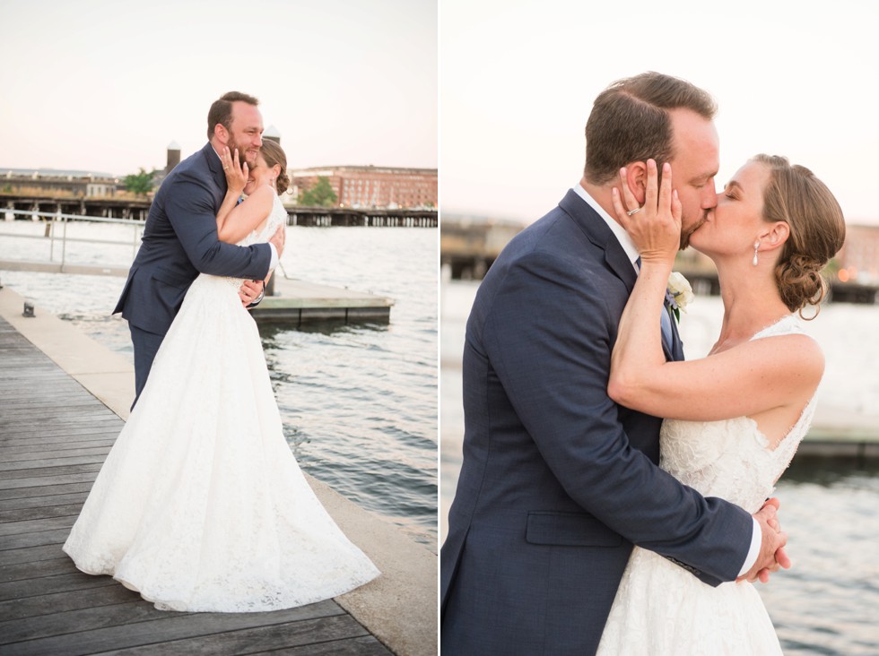 Frederick Douglas Maritime Museum Wedding Sunset